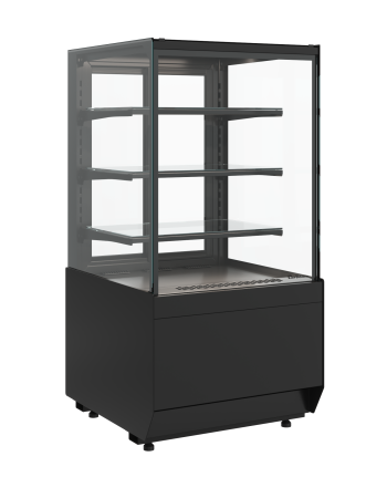 Витрина кондитерская Carboma KC70 VV 0,6-1 STANDARD 9005 (версия 2.0)