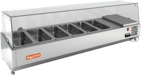 Витрина для ингредиентов HiCold VRTG 1485 1/4