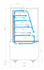 Горка холодильная Carboma KC70 VM 1,3-2 STANDARD 9005-0109 (прямая боковина, версия 2.0)