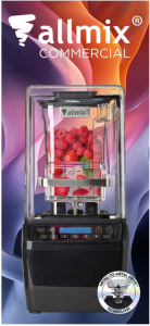Коммерческий блендер Allmix AMX-885 черный с одним стаканом 2 л.